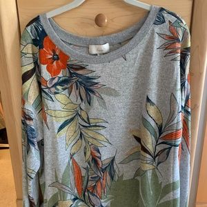 NEW tropical sweatshirt from Evereve